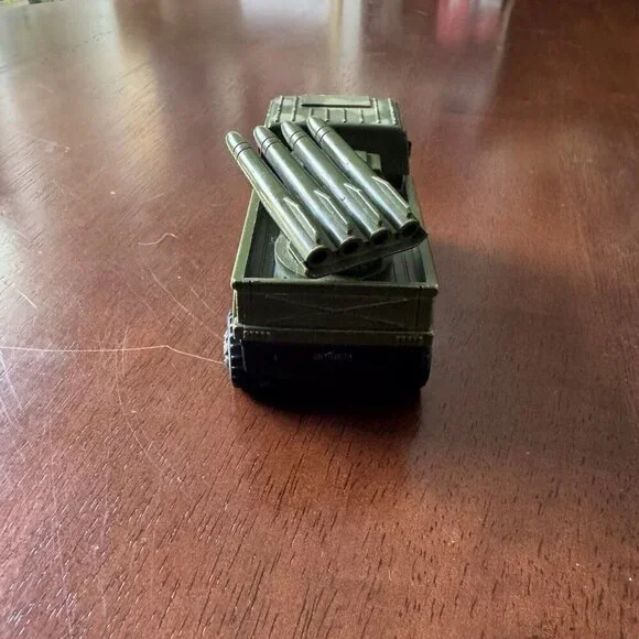 Mighty Wheels Army Rocket Launcher Vehicle Die Cast And Plastic Moving Parts - Picture 4 of 5